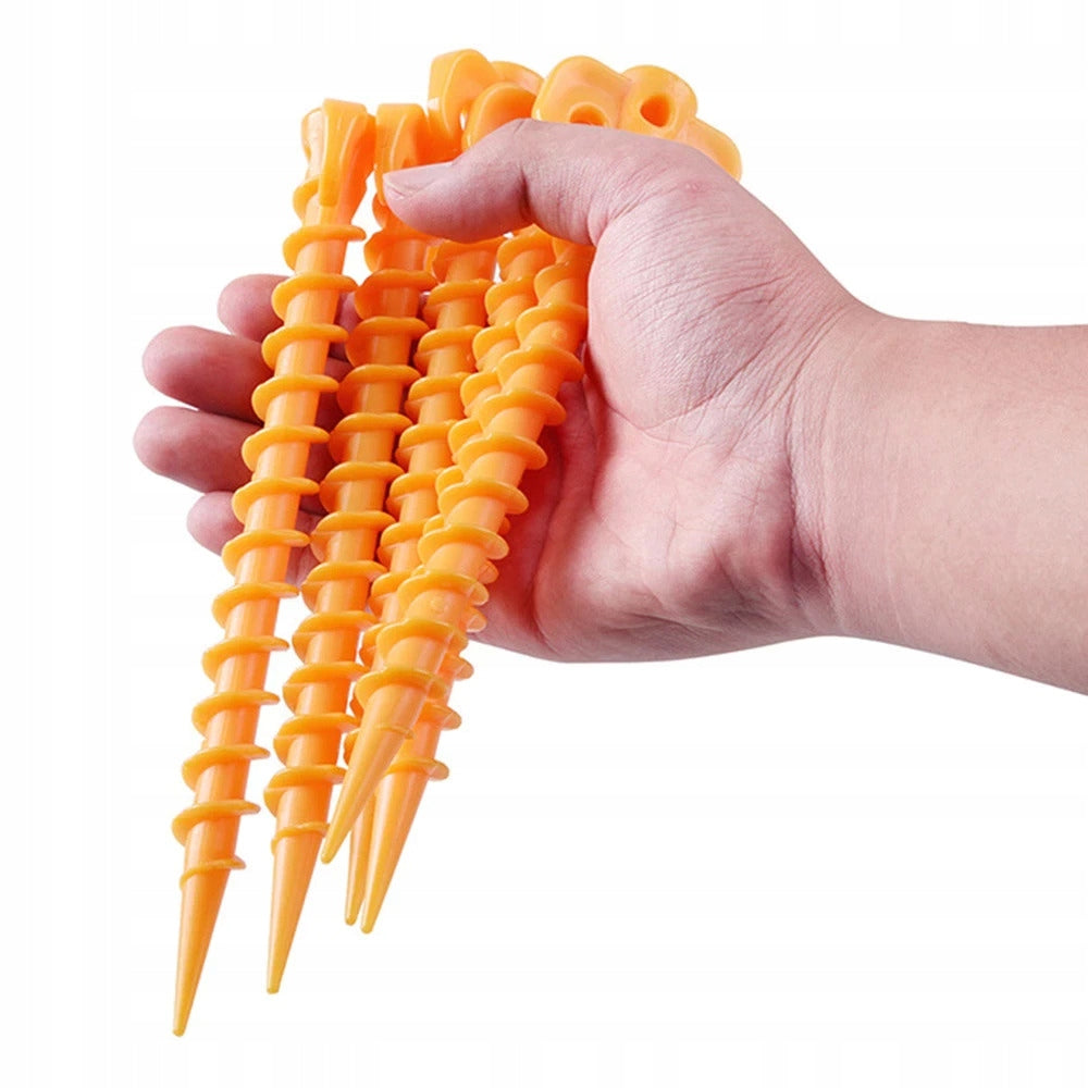 SCREW-IN HERRING SCREW PLASTIC PEG 19 cm 5 pcs Manufacturer code 5900531800276