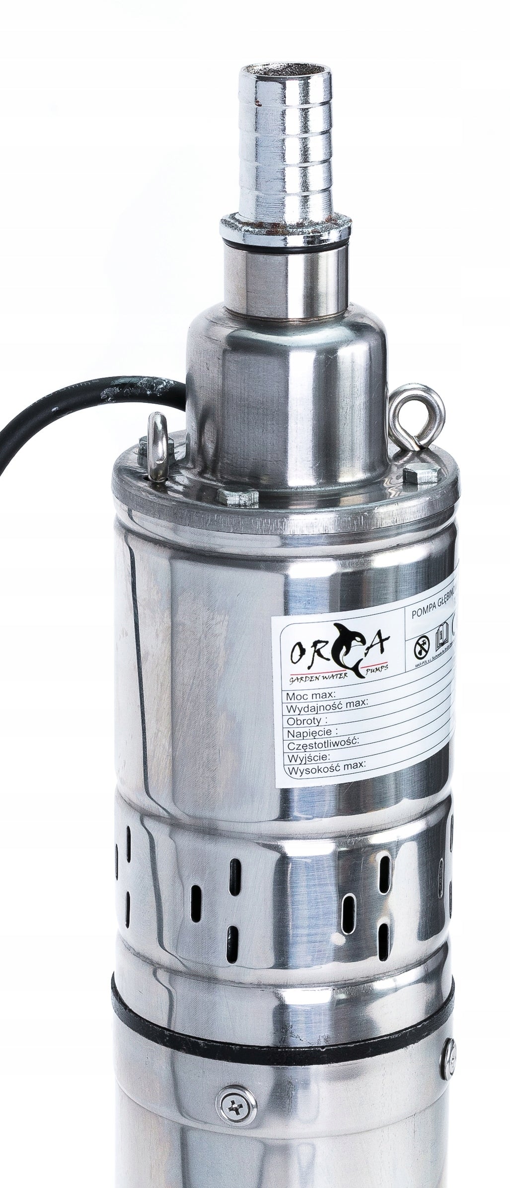 SCREW SUBMERSIBLE PUMP FOR WELL WATER 1700 l/h 4" FOR WATERING Product weight with unit packaging 8 kg