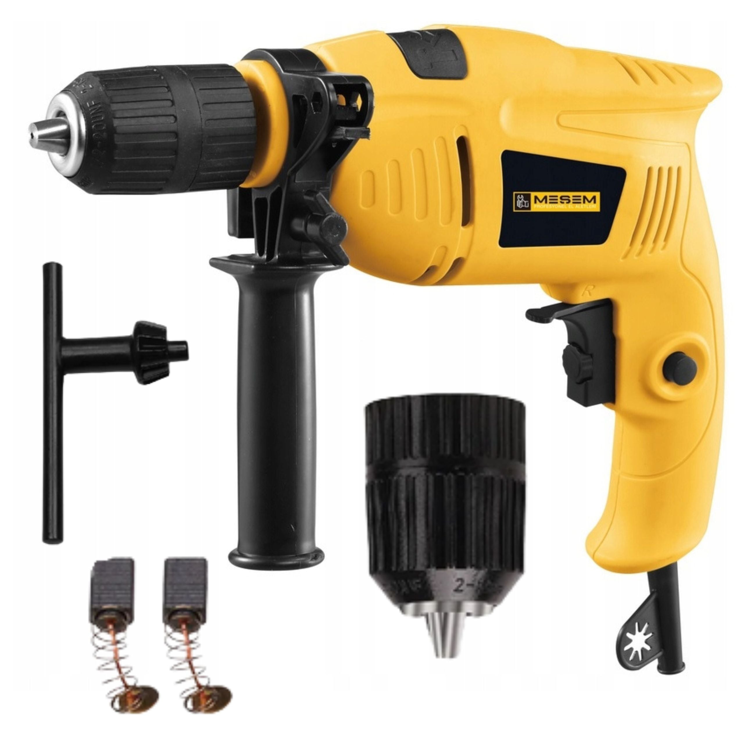 SCREWDRIVER ELECTRIC IMPACT DRILL WITH IMPACT ADJUSTMENT 1600W 13MM