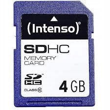 SD Memory Card Intenso Class 10 4GB - Reliable Performance
