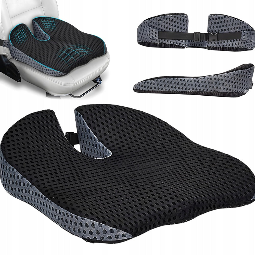 SEAT CUSHION CAR CUSHION UNIVERSAL ERGONOMIC 43.5X43.5