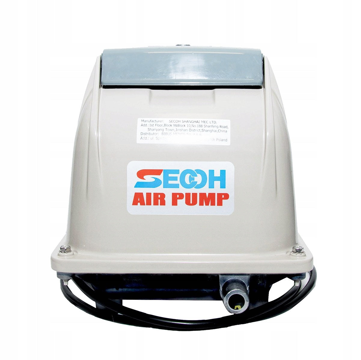 SECOH blower EL-S-60 metal compressor for Aeration of MESH SEWAGE Manufacturer Secoh