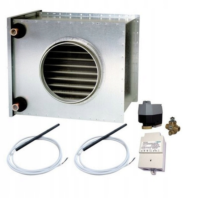 SECONDARY WATER HEATER Buderus HRW 125 for ventilation Air heating