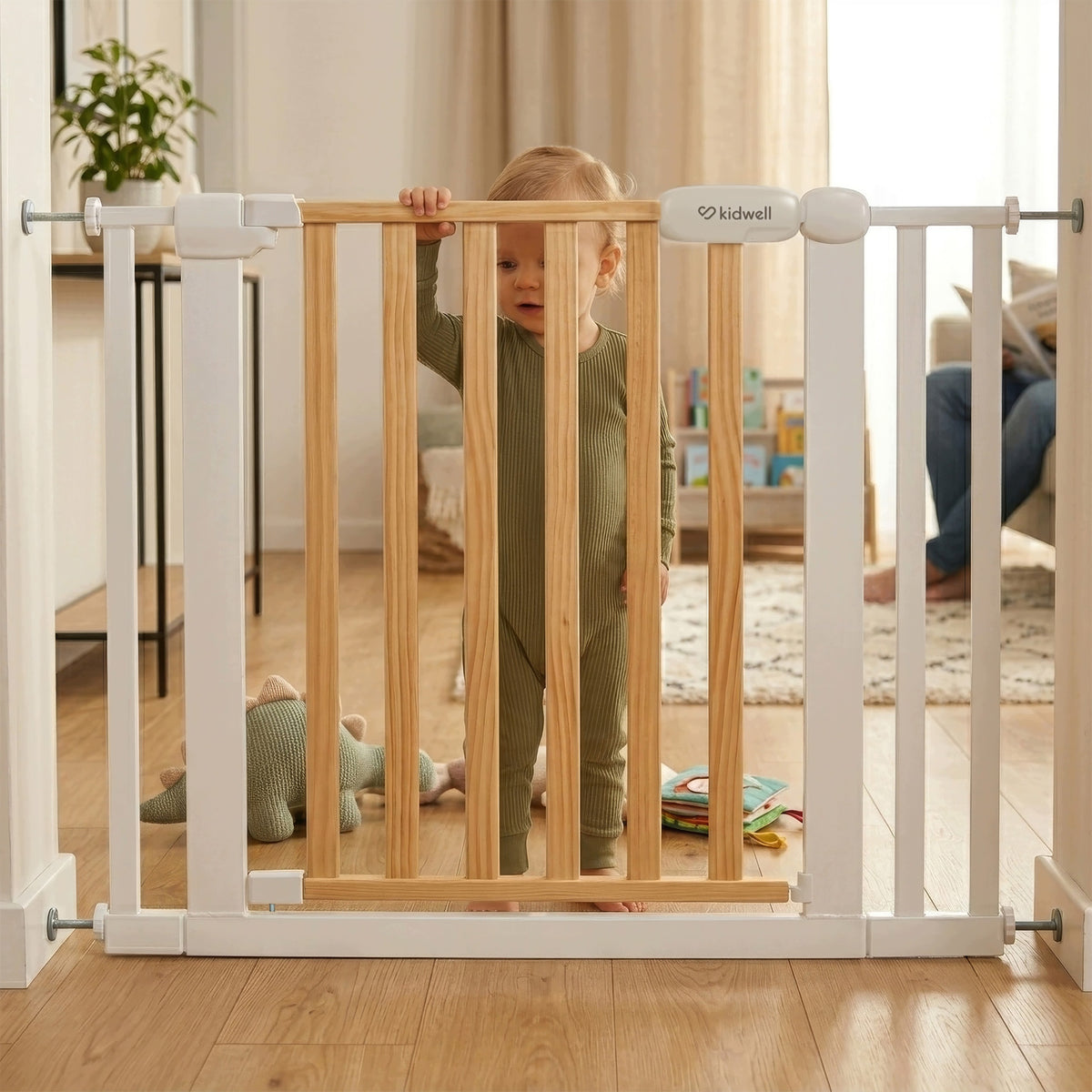 SECURITY GATE EXTENSION BARRIER for door stairs Kidwell 74-105cm Manufacturer code BRZATRA01A2