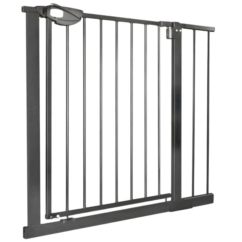 SECURITY GATE FOR DOOR STAIRS BARRIER BLACK 74-118CM FENCE RX3 Brand HÖGLER