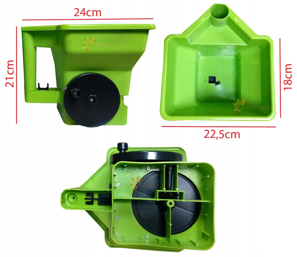 SEED DRILL 3L MANUAL GRASS SPREADER FERTILIZER Brand Lider