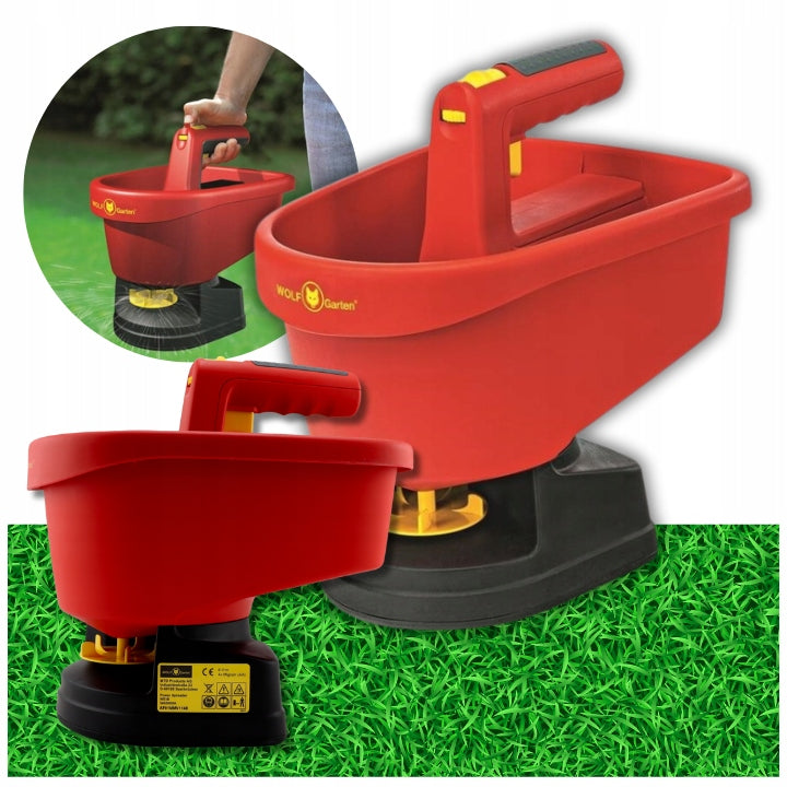 SEED DRILL AUTOMATIC SALT FERTILIZER SEED SPREADER Packaging status original