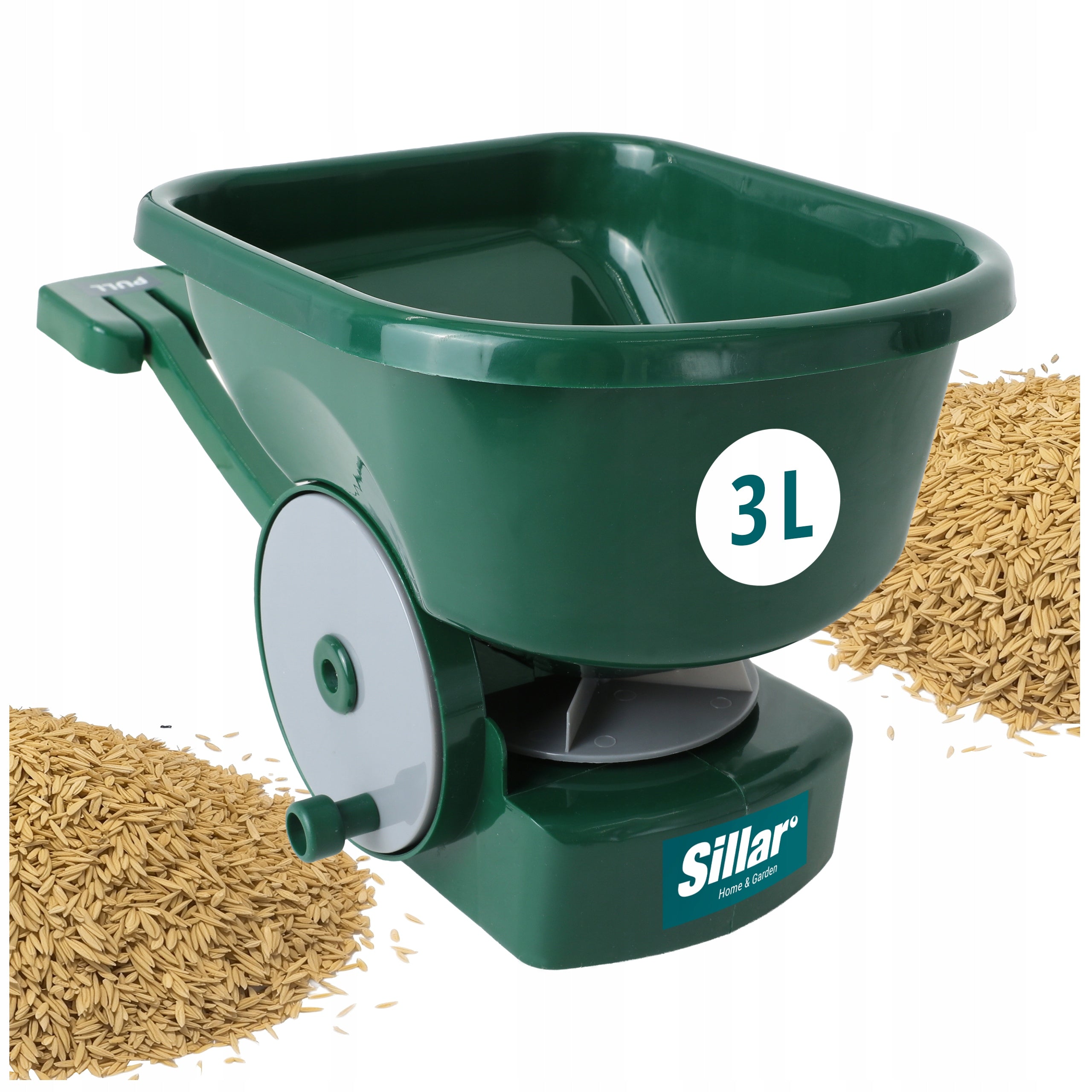 SEED DRILL GARDEN SPREADER MANUAL FOR GRASS FERTILIZER VEGETABLE SEEDS SALT 3L Manufacturer code SIEWNIK ROZSIEWACZ OGRODOWY RĘCZNY DO TRAWY N