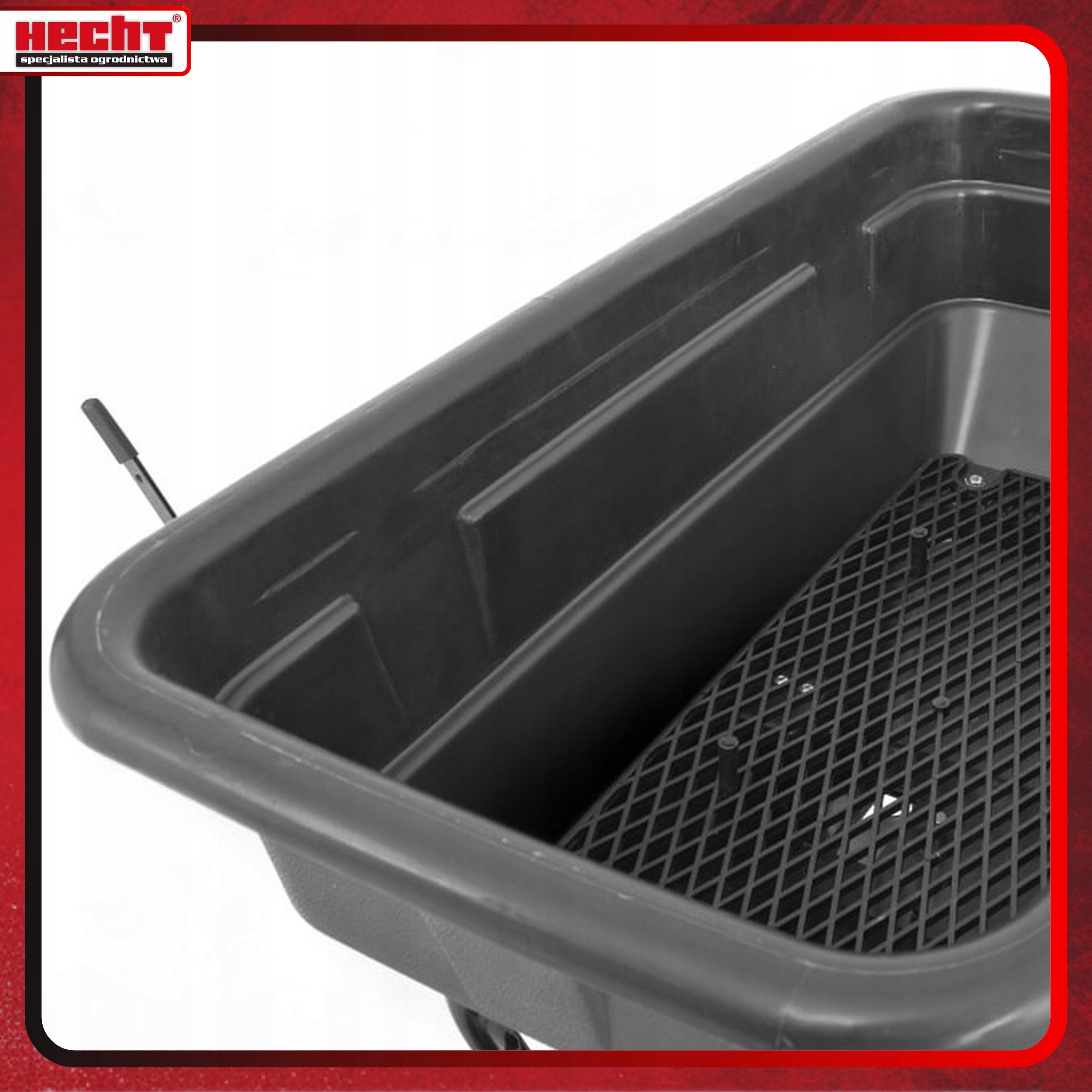 SEED DRILL SALT SEED SPREADER HECHT 256 SPREAD ADJUSTMENT 60L Series brak