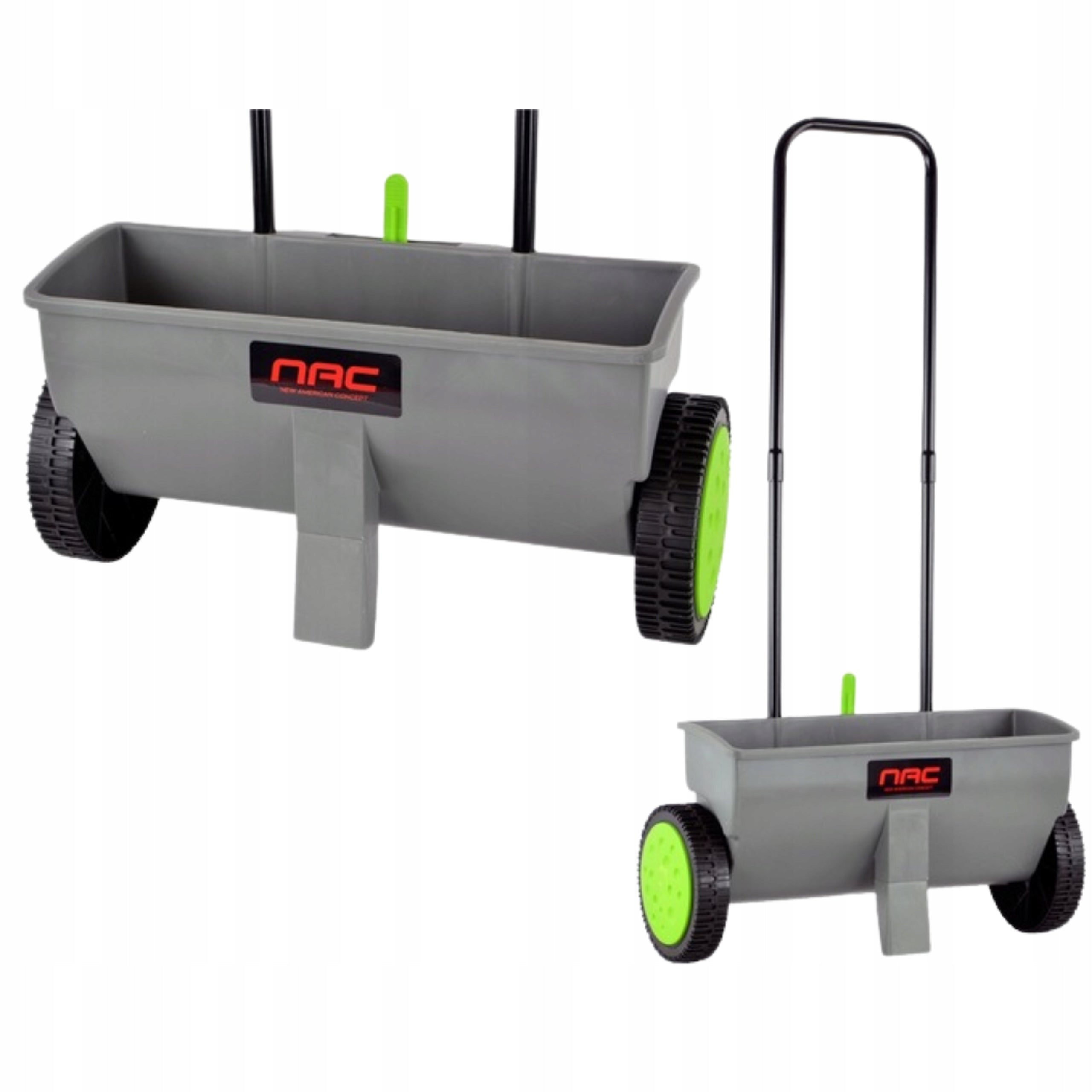 SEED FERTILIZER SPREADER NAC S12-K 45 CM 12 LITAS 8 SOWING POSITIONS Packaging status original