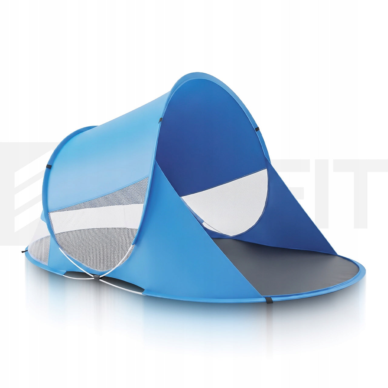 SELF-FOLDING BEACH TENT LARGE SCREEN FOR BEACH LIGHT 190x120x90 cm Packaging status original