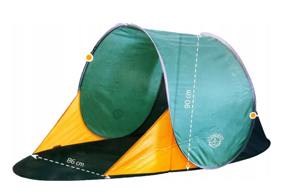SELF-FOLDING BEACH TENT UTENDORS 156x105CM
