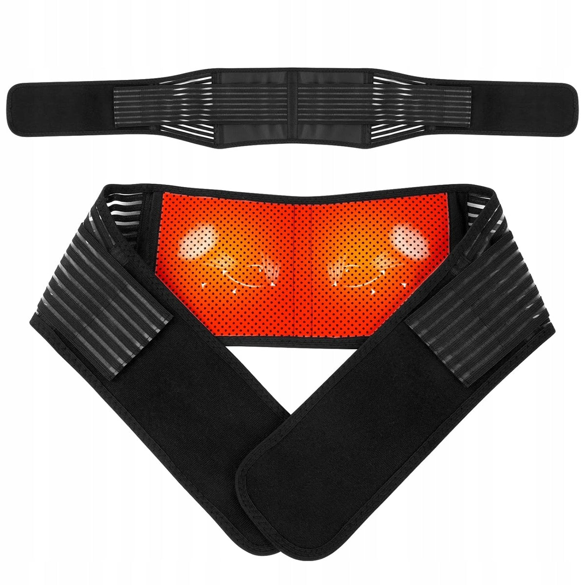 SELF-HEATING LUMBAR BACK STRAP ADJUSTABLE BACK SUPPORT