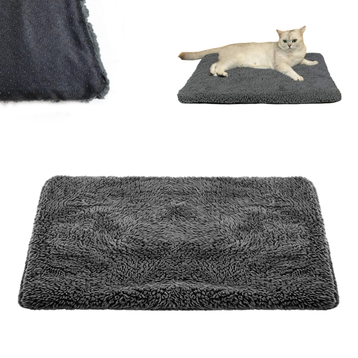 SELF-HEATING MAT FOR CAT DOG 70x50 CM THERMAL BED NEW