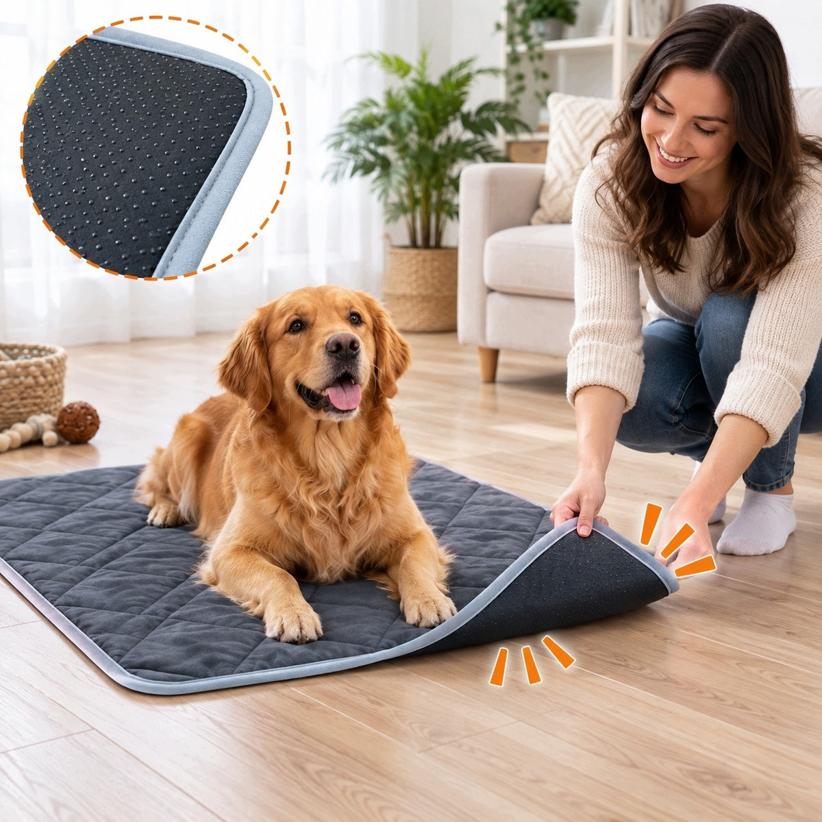SELF-HEATING MAT FOR CATS AND DOGS BED PET MAT Manufacturer code I1F19V821
