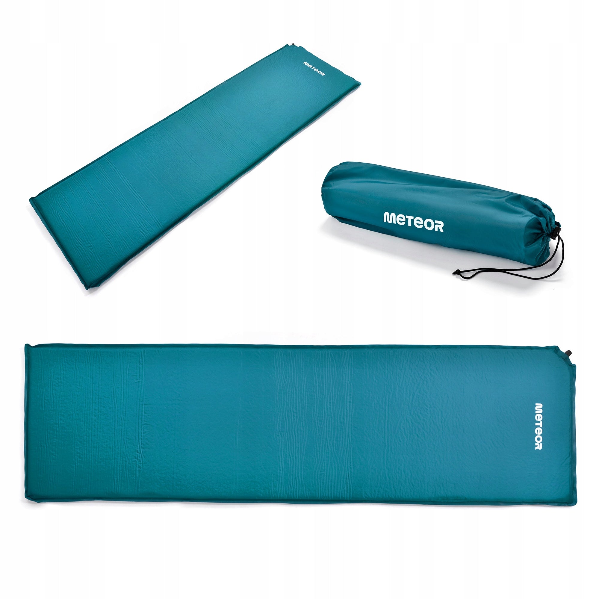 SELF-INFLATING MATTRESS INFLATABLE MAT METEOR 195x60x2,5 with cover Packaging status original