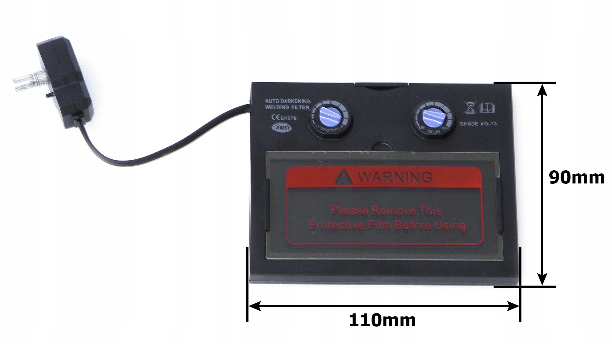 SELF-TINTING FILTER WELDING VISOR MASK Brand Mar-Pol