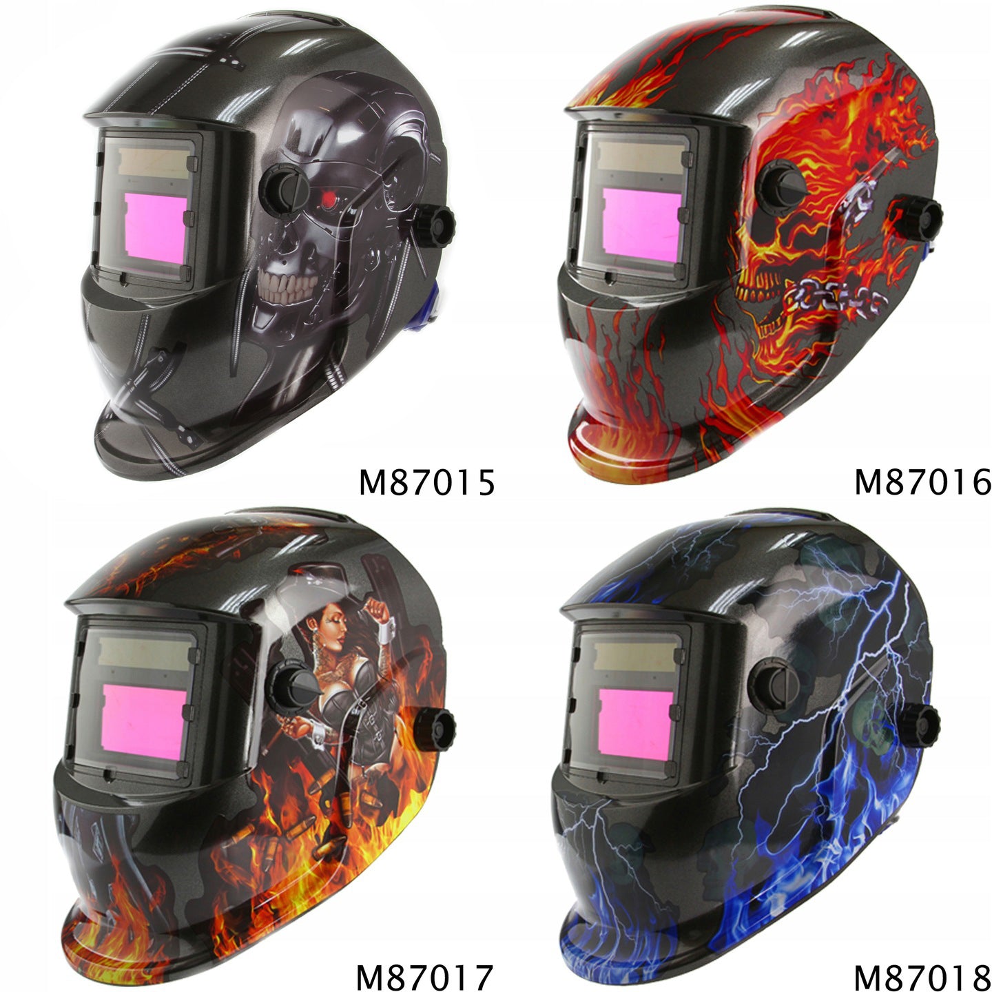 SELF-TINTING MASK WELDING VISOR AUTOMATIC FOR LCD WELDING Packaging status original