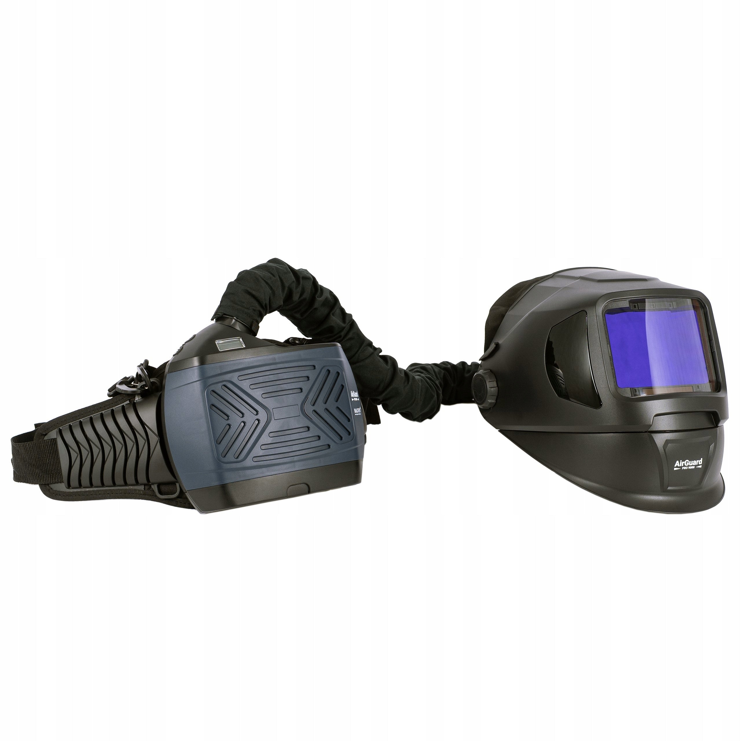 SELF-TINTING VISOR WITH AIR SUPPLY MAGNUM AIRGUARD PRO 9000 + BAG Medical device no