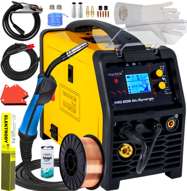 SEMI-AUTOMATIC WELDING MACHINE MAGNUM TIG MMA POINT 3IN1 4T