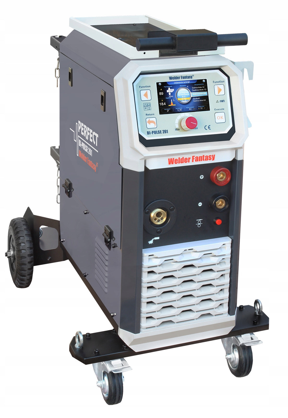 SEMI-AUTOMATIC WELDING MACHINE MIGOMAT BI-PULSE 261 WELDING MACHINE MIG MAG PULSE Manufacturer code BP261
