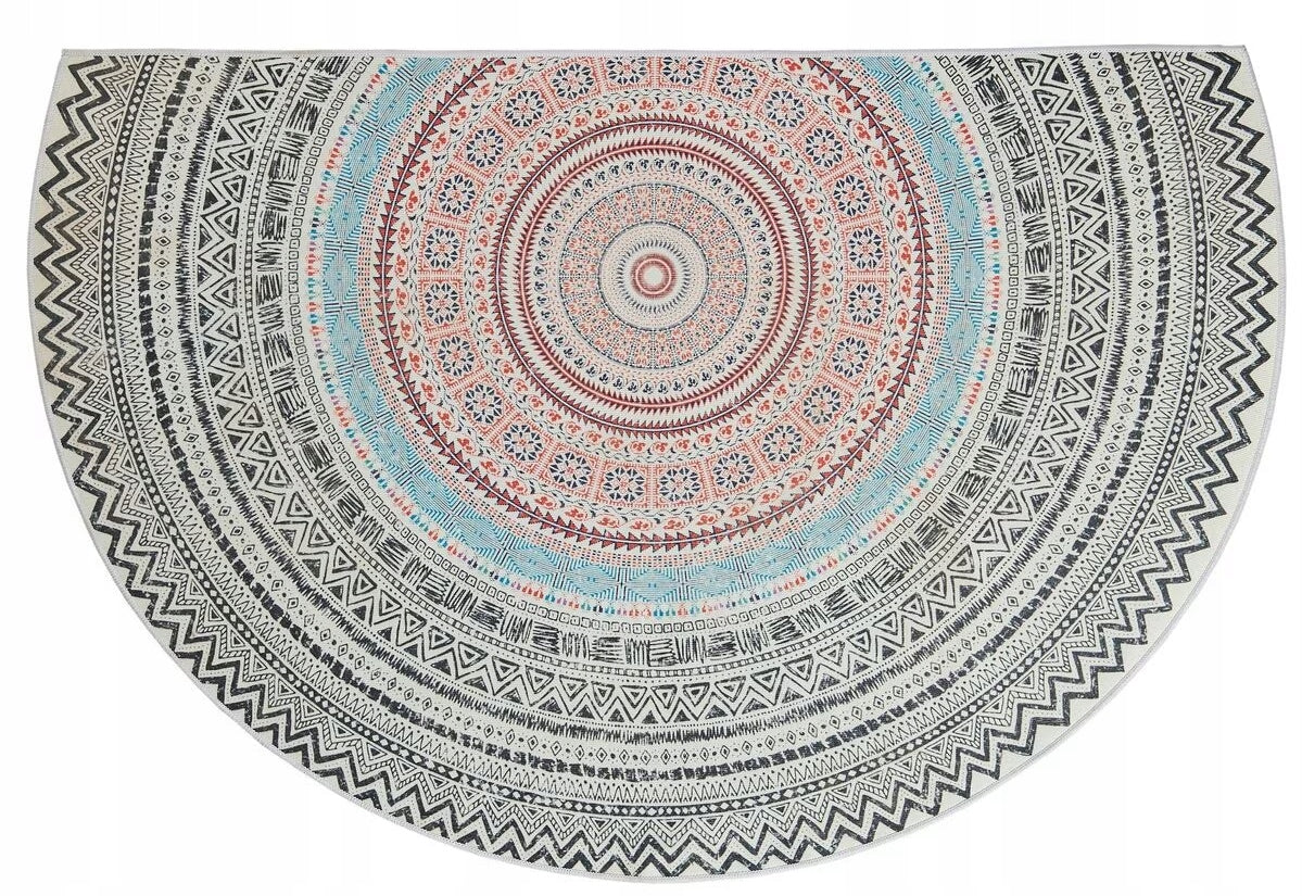 SEMICIRCULAR DECORATIVE RUG MANDALA LDY-68