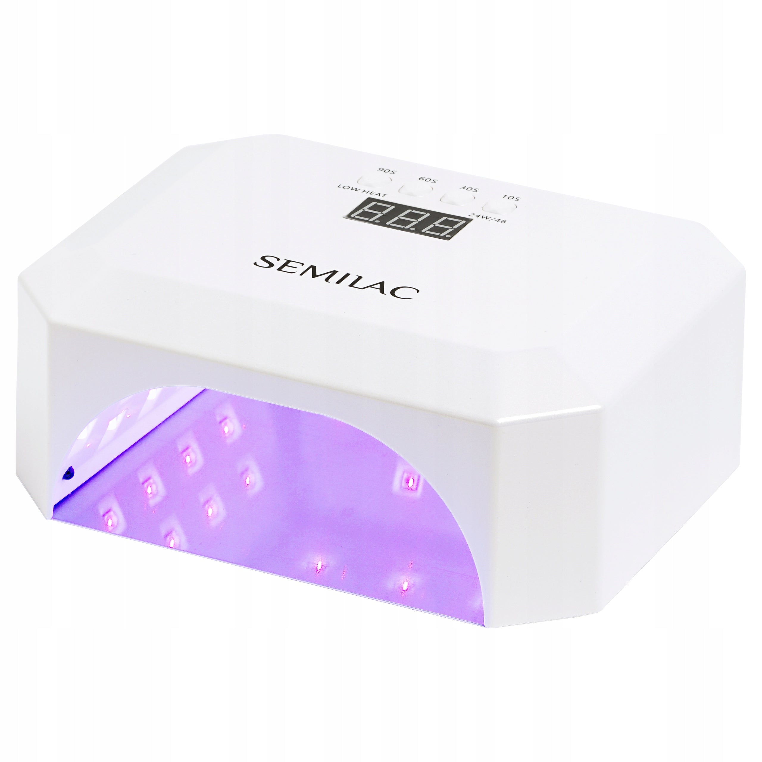 SEMILAC PROFESSIONAL UV LED NAIL LAMP HYBRID MANICURE GELS 24IN/48