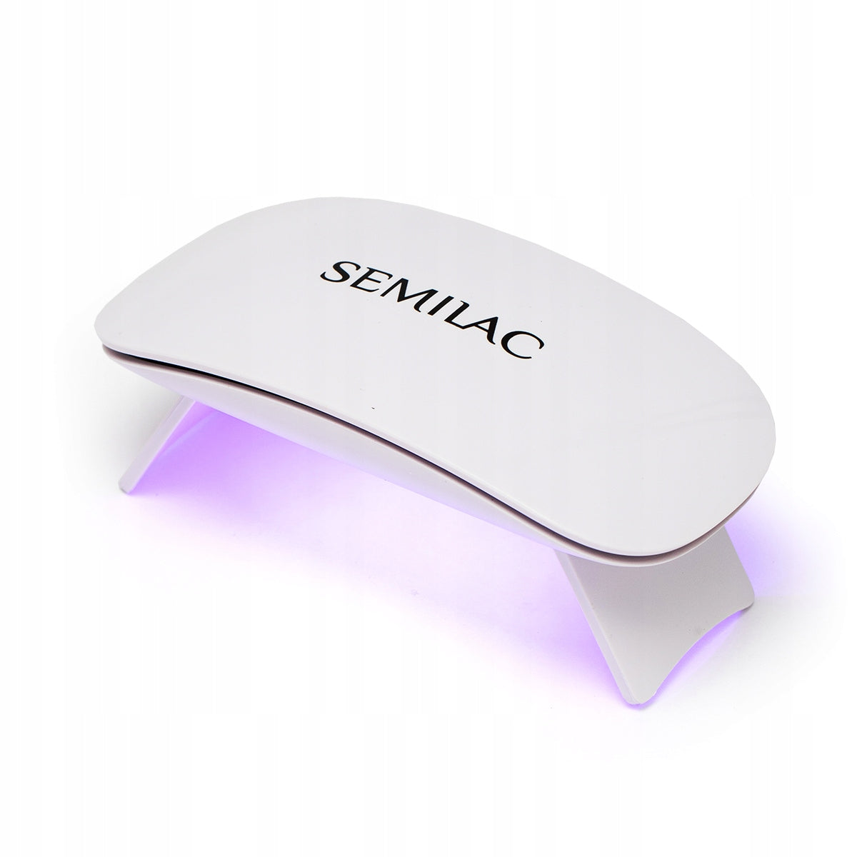 SEMILAC UV LED MINI LAMP FOR NAILS MANICURE HYBRIDS WHITE TRAVEL 6W