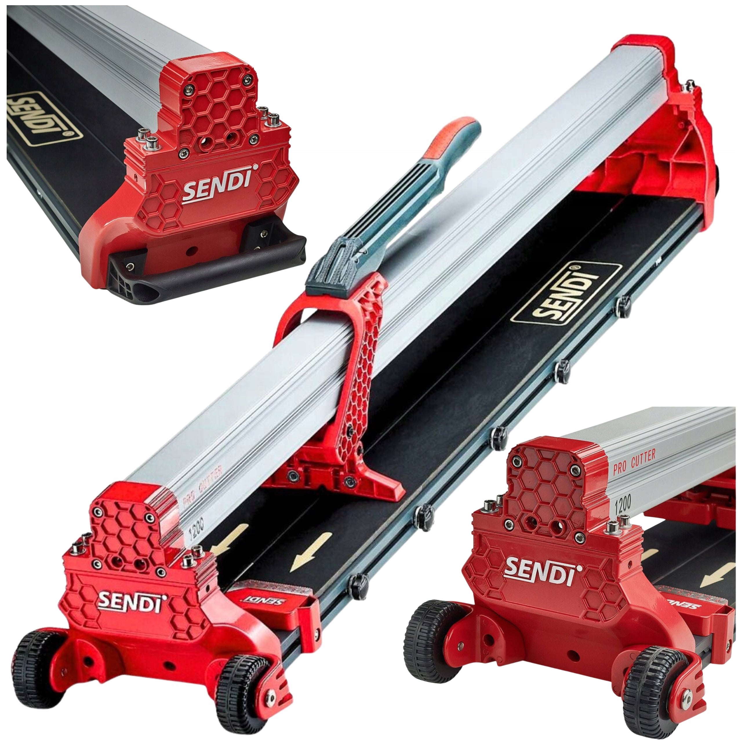 SENDI PRO CUTTER 1200 GLAZE CUTTER 1200mm 6-16mm GREEN LASER