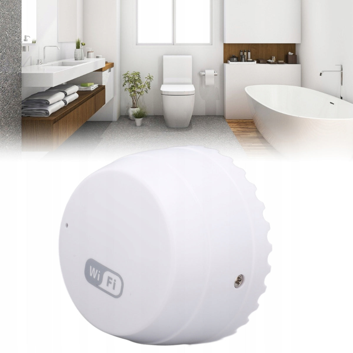 SENSOR FLOODING AND WATER LEAKAGE SMART HOME WIFI Packaging status original