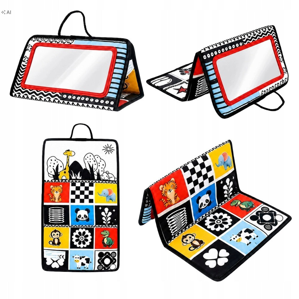 SENSORY BOOK for babies ideal educational toy mirror Manufacturer code SEN4783