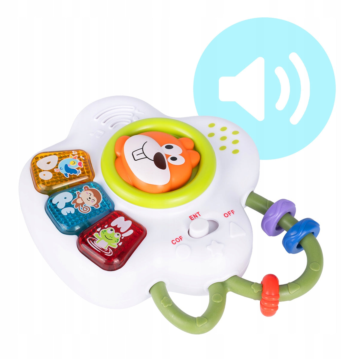 SENSORY CUSHION FOR LEARNING TO SIT FOR BABY SQUIRREL SOUND 3M+ Brand MalPlay