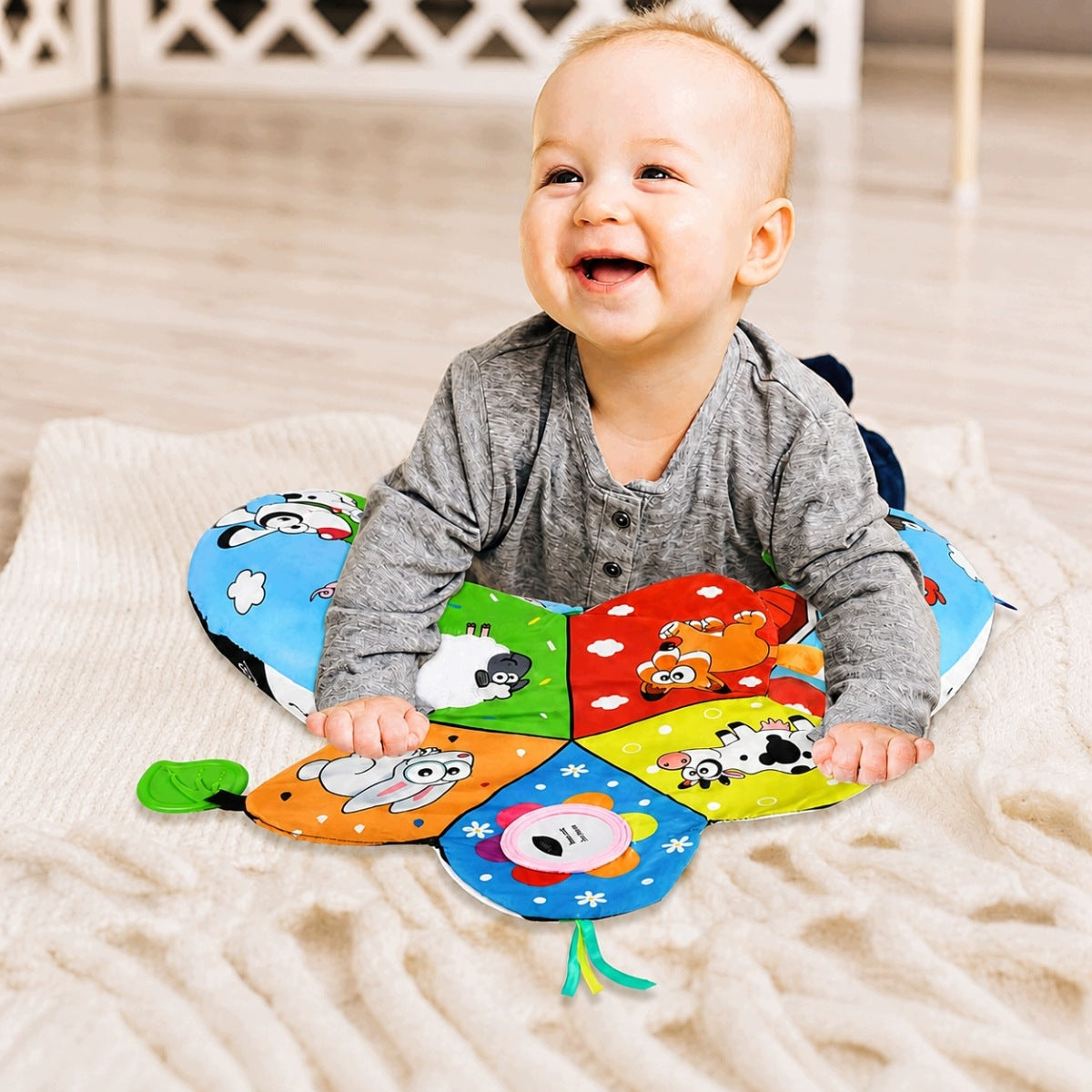 SENSORY PILLOW FOR LYING ON THE TUMMY FOR INFANT DEVELOPMENT EXERCISES Brand no brand