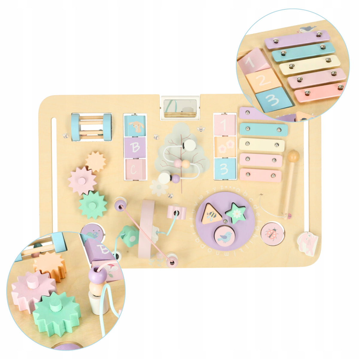 SENSORY TABLE MONTESSORI MANIPULATIVE EDUCATIONAL PINK FOR CHILDREN Manufacturer code STOLIK DO ZABAWY DLA MALUCHA