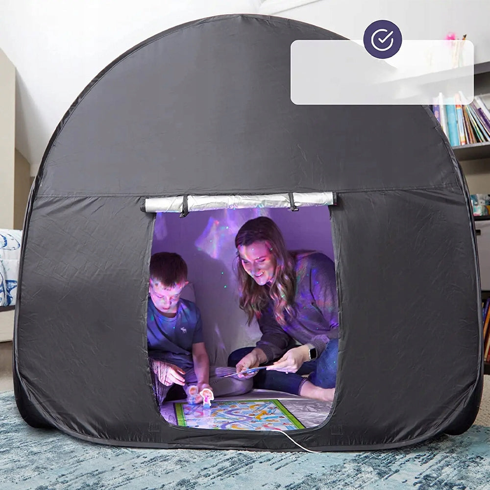 SENSORY TENT FOR CHILDREN BLACKOUT SECRET SPACE POP UP BLACK Manufacturer code 15-04-029