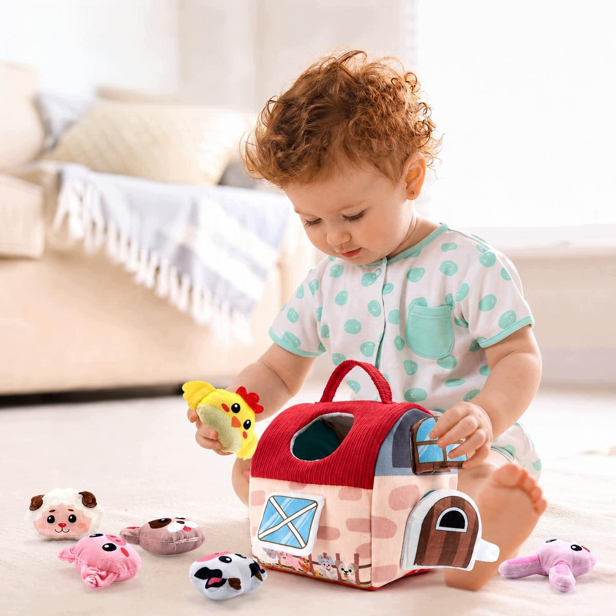 SENSORY TOY FARM FOR TODDLERS GIFT Brand no brand