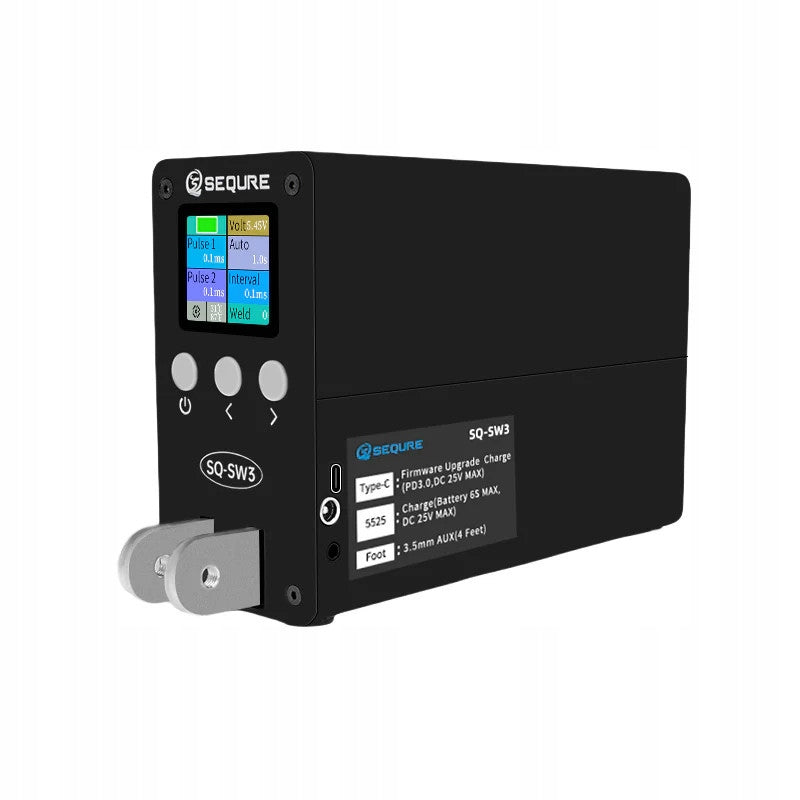 SEQURE SQ-SW3 SWP25 2500A Spot welding machine 18650 21700 Li-Ion Maximum power 0 W