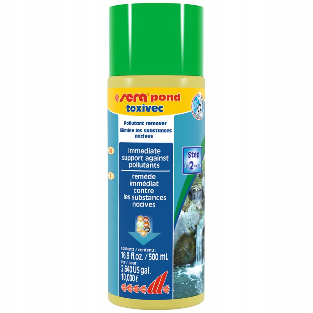 SERA Pond toxivec 500ML Removes ammonia and nitrite