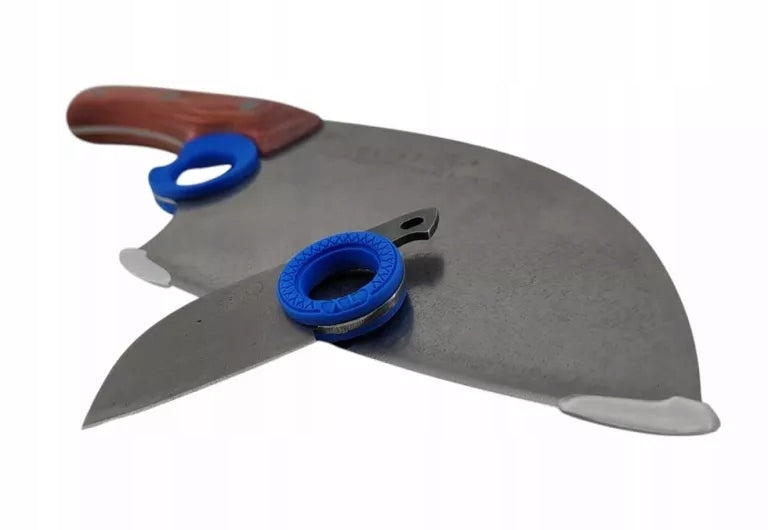 SERBIAN HUNTING CLEAVER KNIFE BUTCHER KITCHEN CHEF XYJ WITH CASE Manufacturer code NÓŻ TASAK SERBSKI MYŚLIWSKI RZEŹNICKI