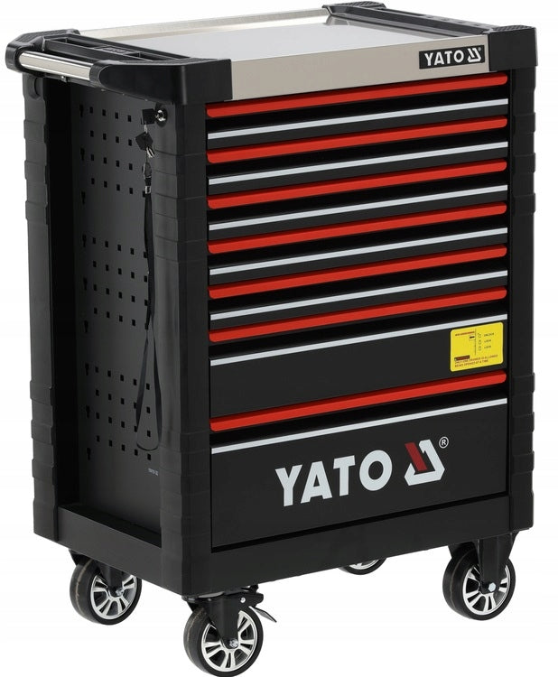 SERVICE CABINET 7 DRAWERS 190 TOOLS WITH LOCK OPENING YT-55306 Brand Yato