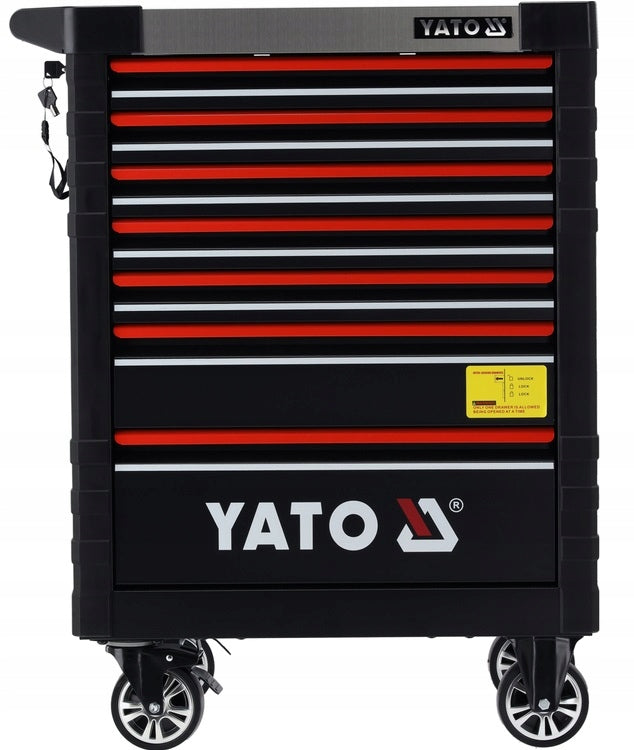 SERVICE CABINET 7 DRAWERS 190 TOOLS WITH LOCK OPENING YT-55306 Manufacturer code YT-55306