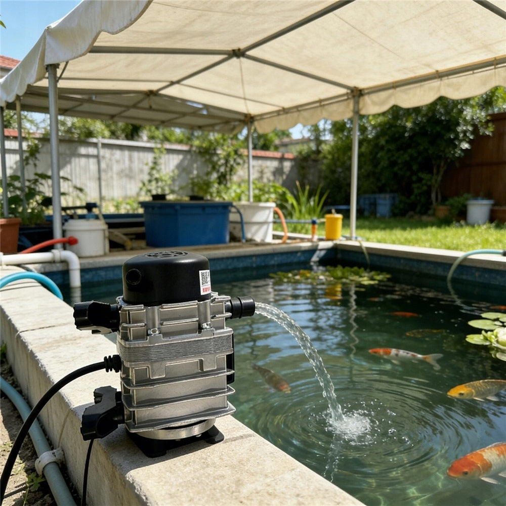 SET AERATOR PUMP FOR POND STRONG AND EFFICIENT Power 18 W