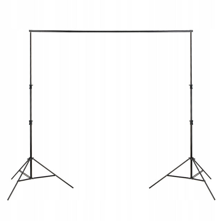 SET ATELIER BACKGROUND WHITE 1,6x2,5m 2x TRIPOD + CROSSBAR + BAG 4 CLIPS Manufacturer Powerlux