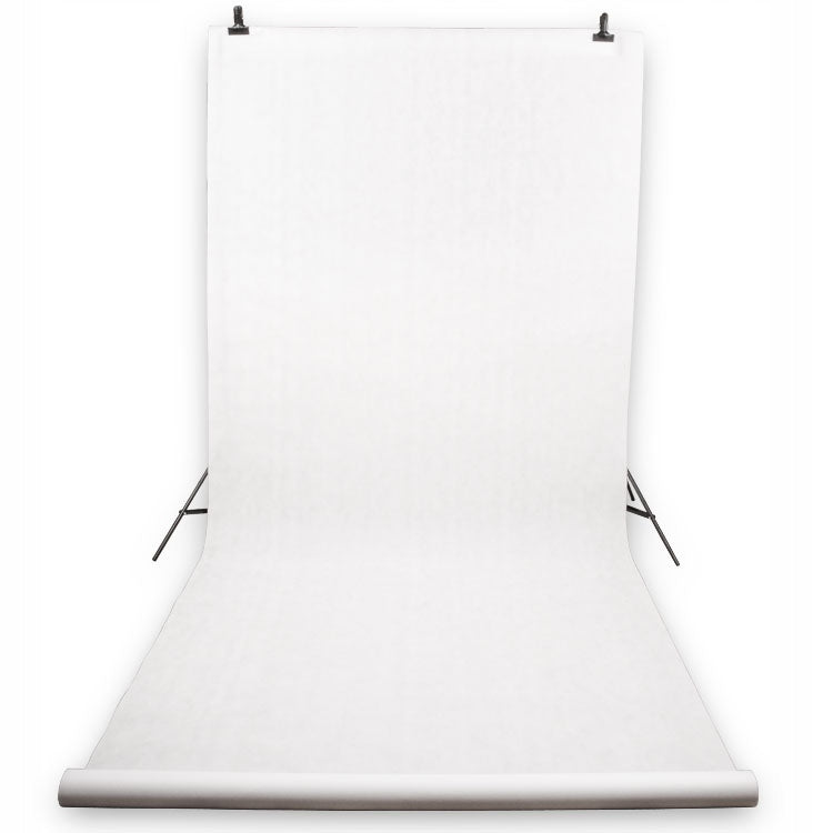 SET ATELIER BACKGROUND WHITE 1,6x2,5m 2x TRIPOD + CROSSBAR + BAG 4 CLIPS Manufacturer code Z3STBK83XCLX125BI