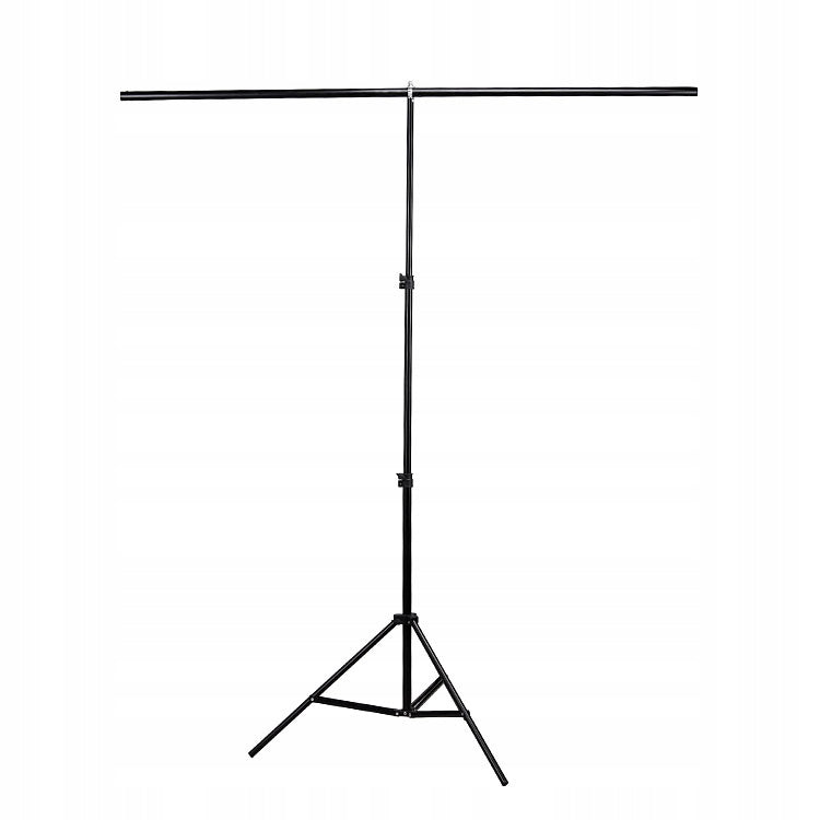SET: BACKGROUND PVC WHITE + ATELIER 190cm BACKGROUND TRIPOD HOME STUDIO CLIPS Manufacturer Powerlux