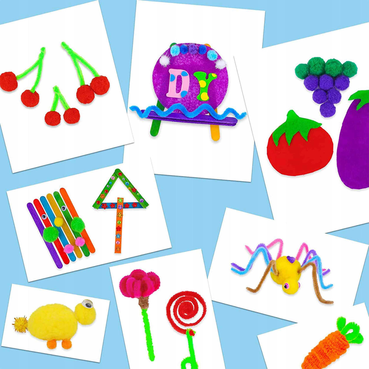 SET CREATIVE ARTISTIC HANDICRAFTS FOR CHILDREN GIFT 2000 Packaging status original