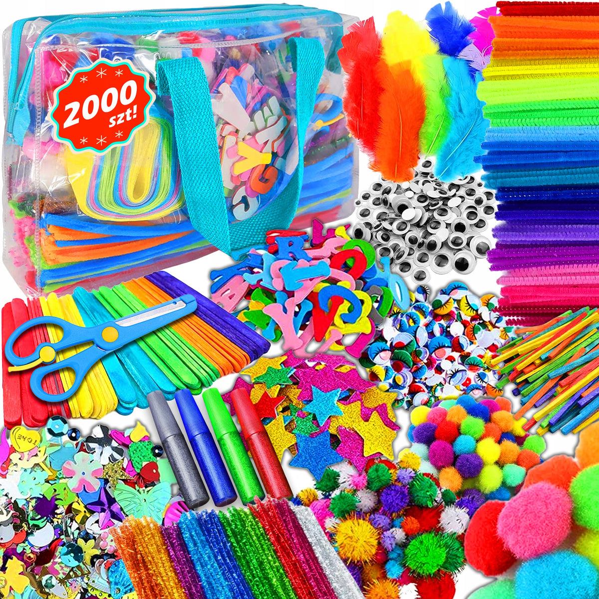 SET CREATIVE ARTISTIC HANDICRAFTS FOR CHILDREN GIFT 2000
