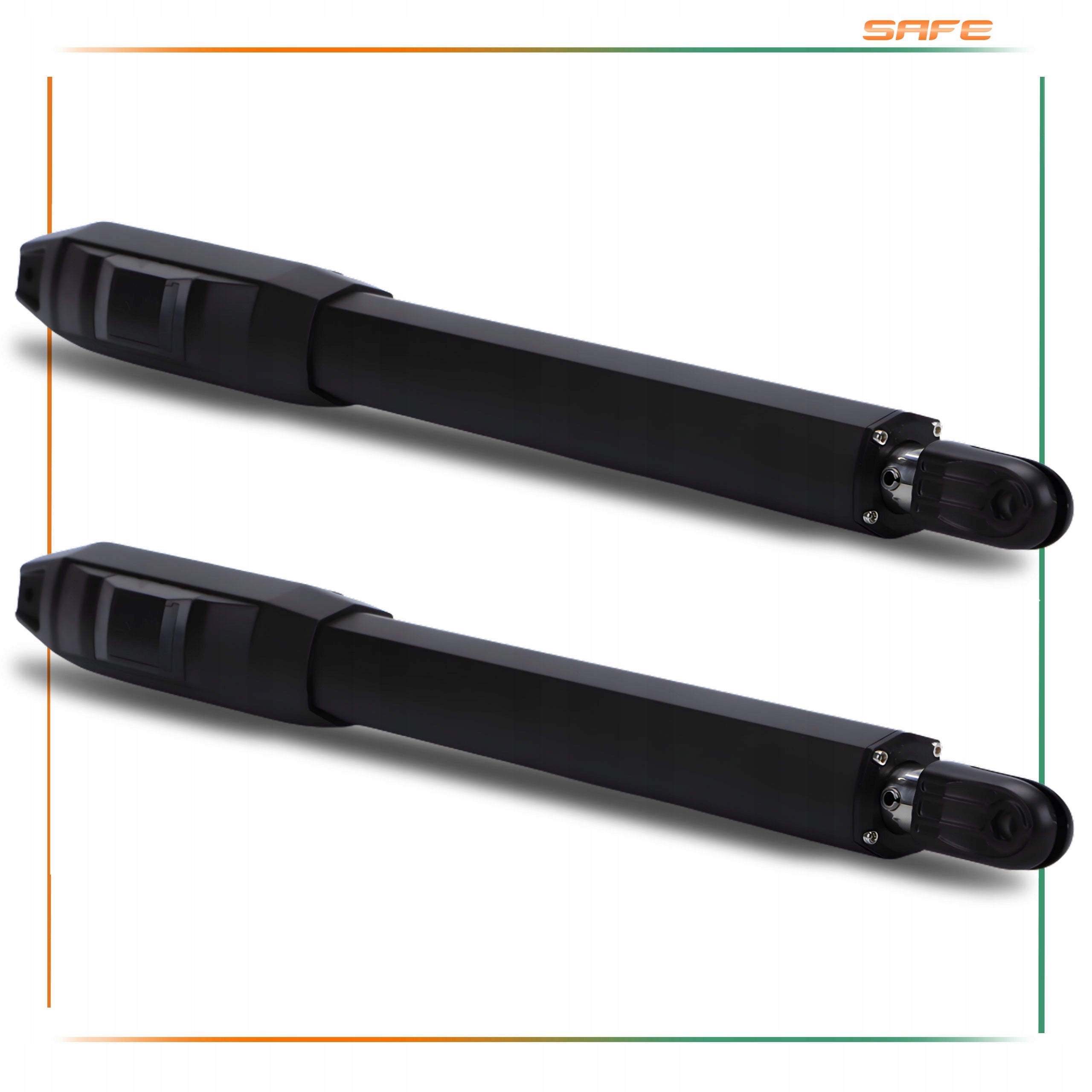 SET DRIVE FOR DOUBLE-LEAF GATE 8 m 2 PILOTS AUTOMATIC 200 KG actuators Drive type for swing gates