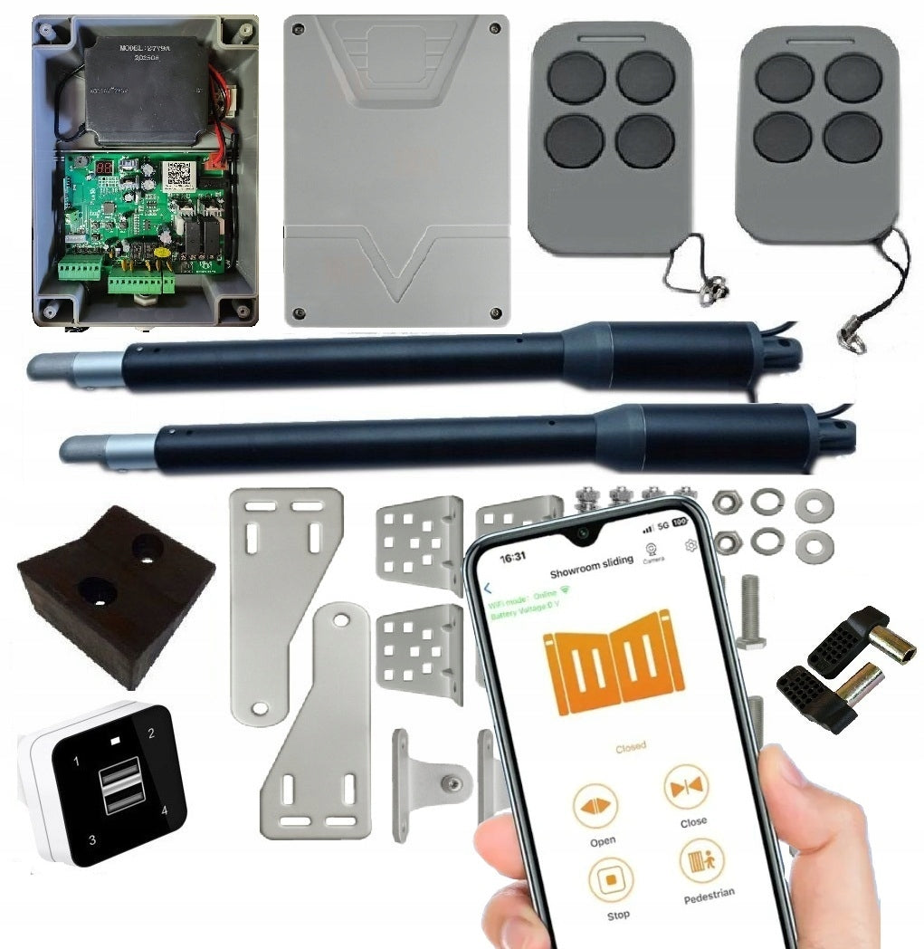SET DRIVE VENDING MACHINE FOR SWING GATE Home SMART PowerMax 2 WiFi remote controls