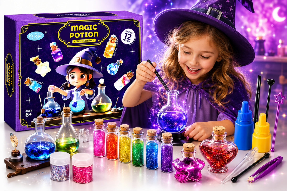SET FOR CREATING MAGICAL POTIONS FOR CHILDREN Magic elixirs Manufacturer code 708-1
